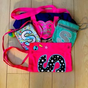 Girls Justice Bags, Very Nice Like New